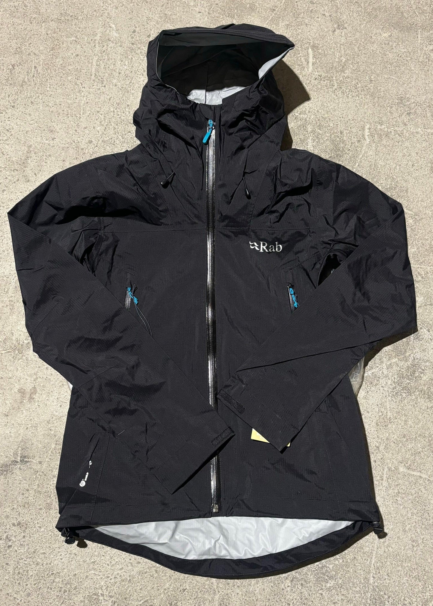 RAB Downpour Plus 2.0 women’s jacket black - My Luxe Brands