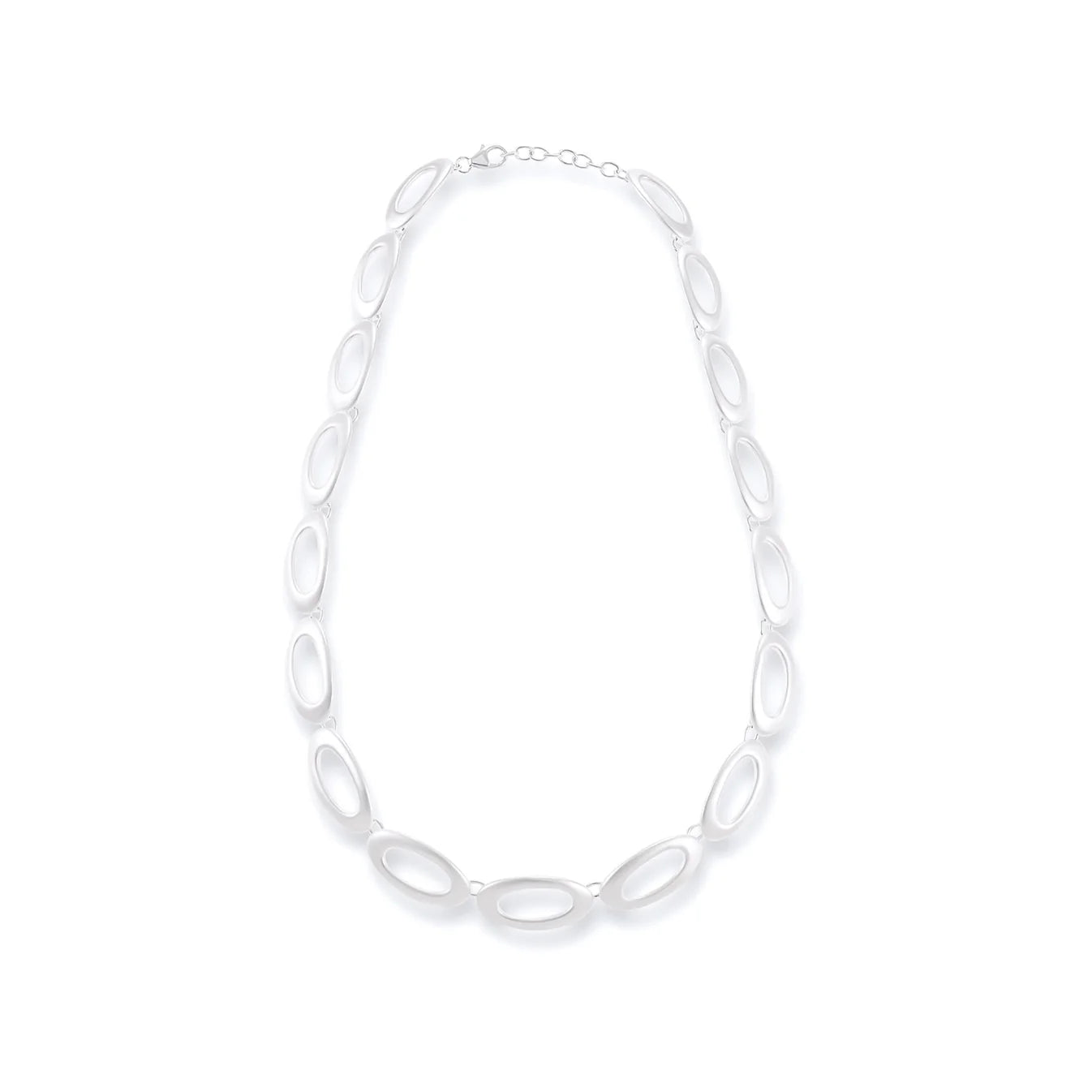 925 Sterling Silver Sterling Abstract Necklace