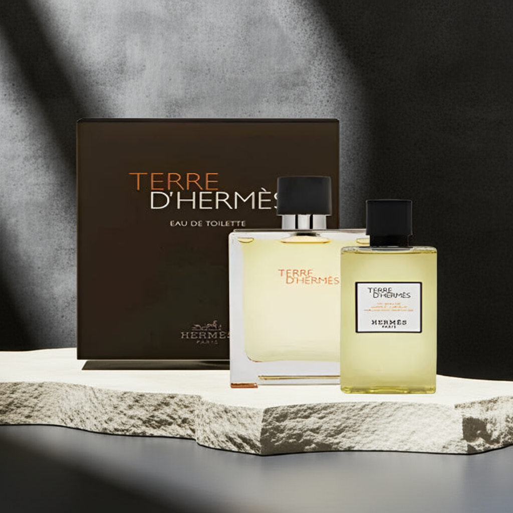 Hermès Terre d'Hermès Gift Set 100ml EDT + 80ml Shower Gel