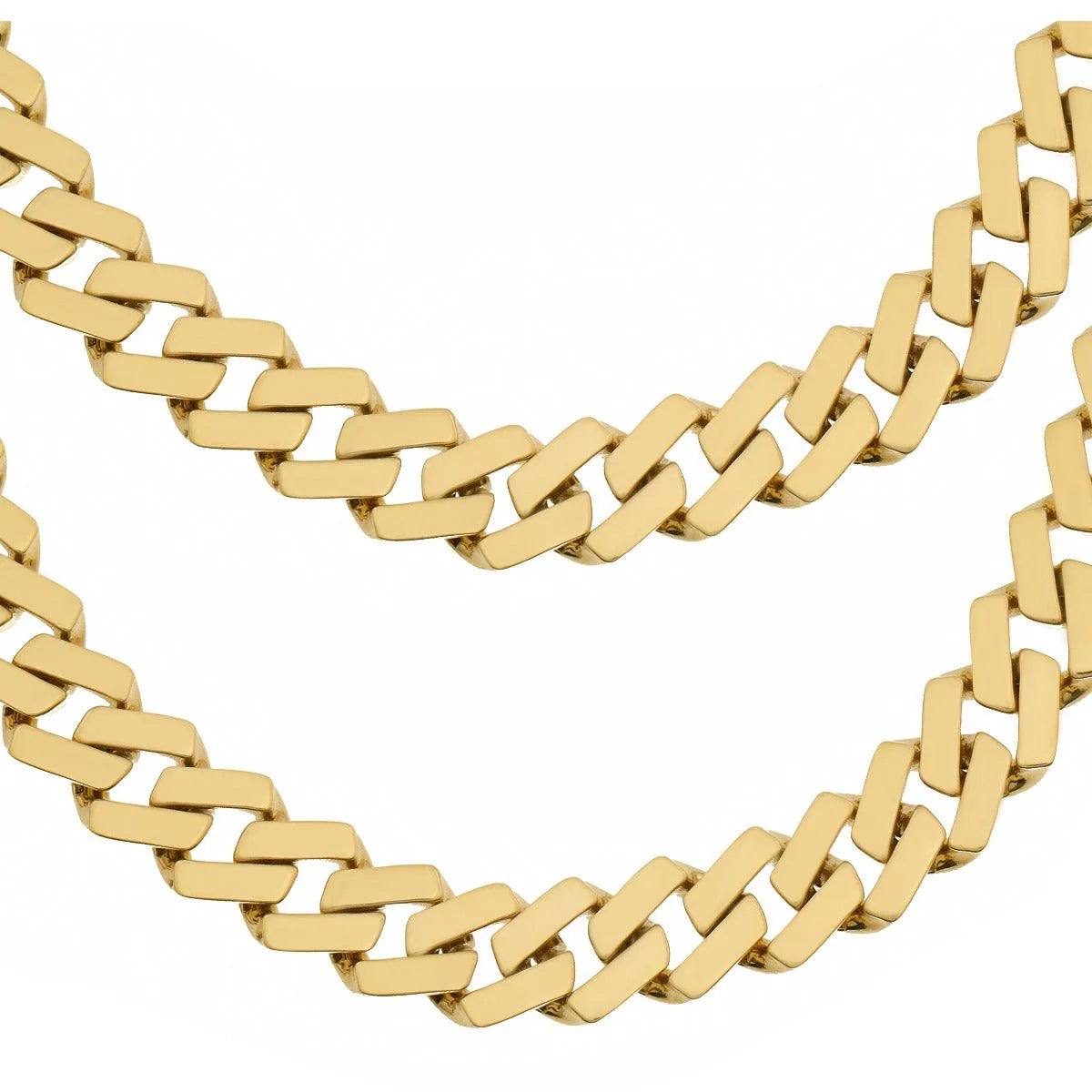 9ct Yellow Gold Thick Curb Chain