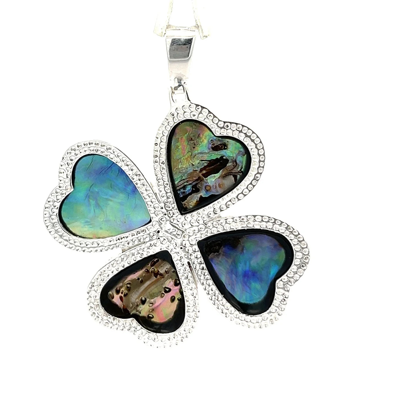 Sterling Silver Four-leaf Clover Pendant