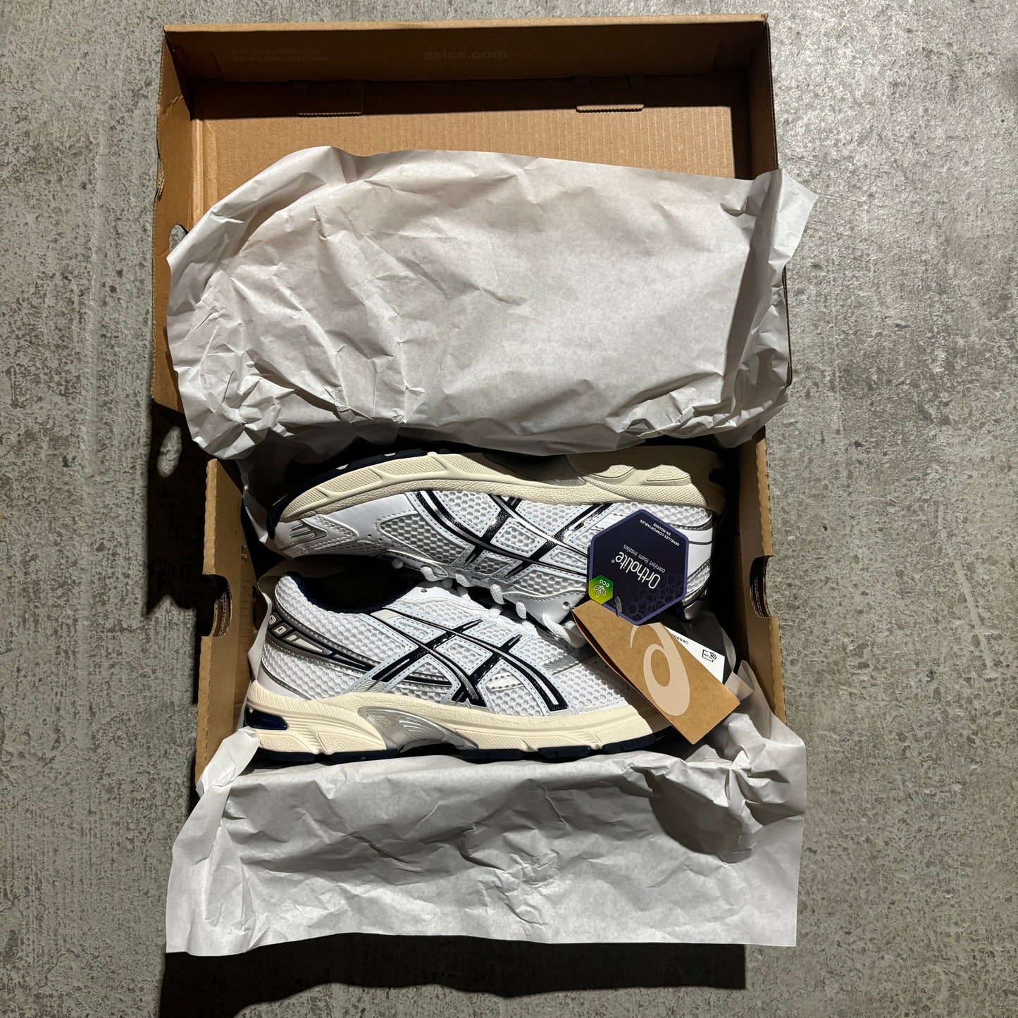 ASICS Gel-1130 White/Midnight - My Luxe Brands
