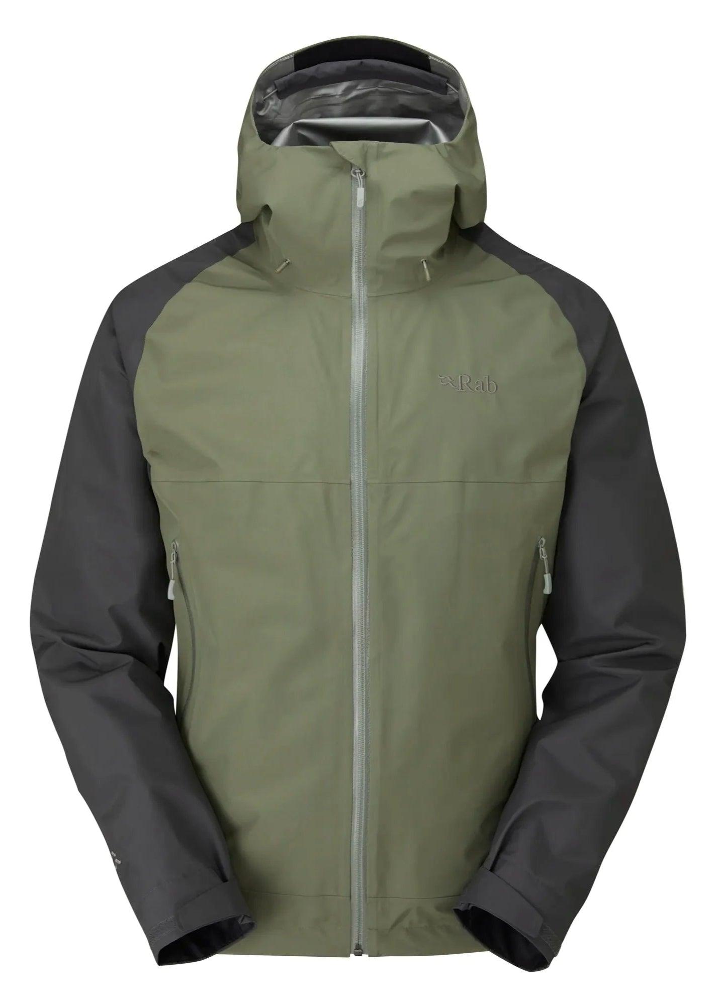 RAB namche paclite jacket graphene / light khaki Mens - My Luxe Brands