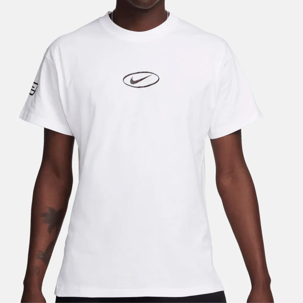 Nike Swoosh Central Logo T-Shirt White