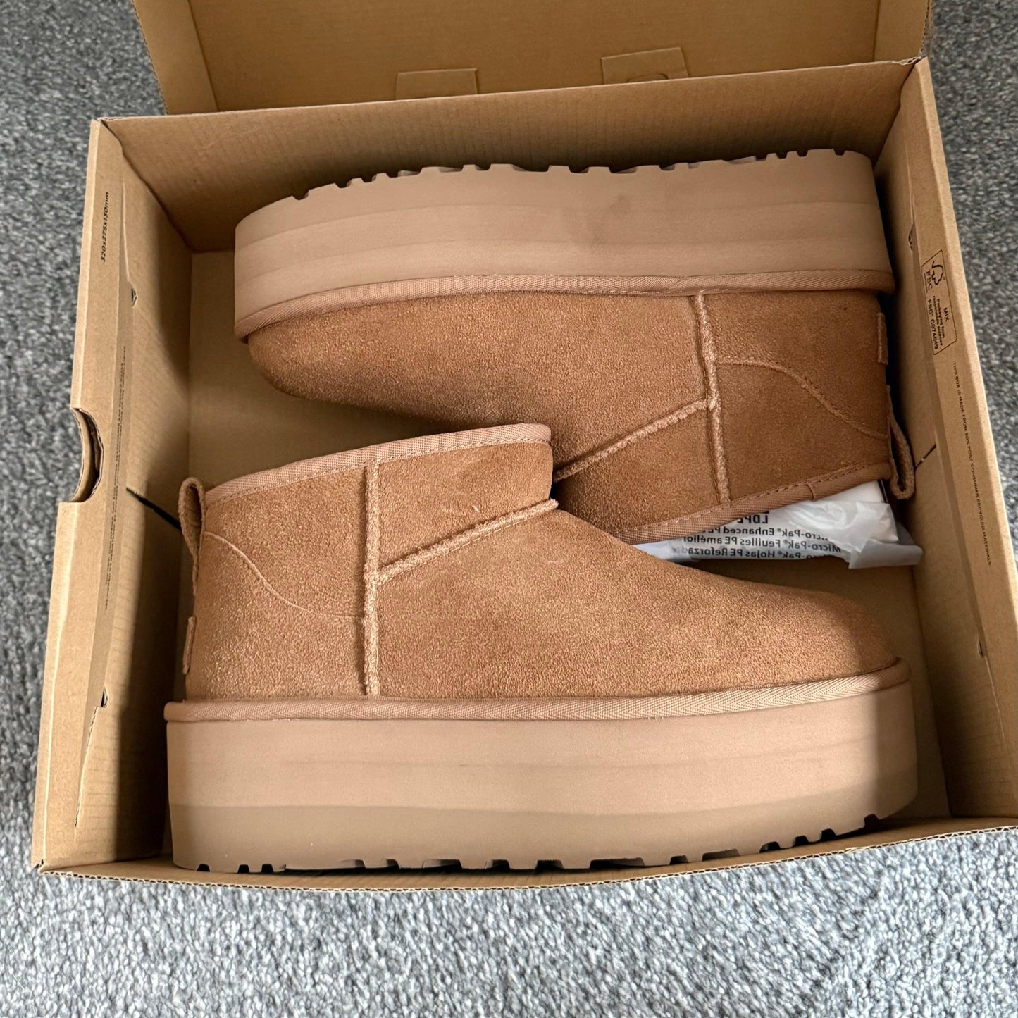 UGG Platform Ultra Mini Chestnut - My Luxe Brands