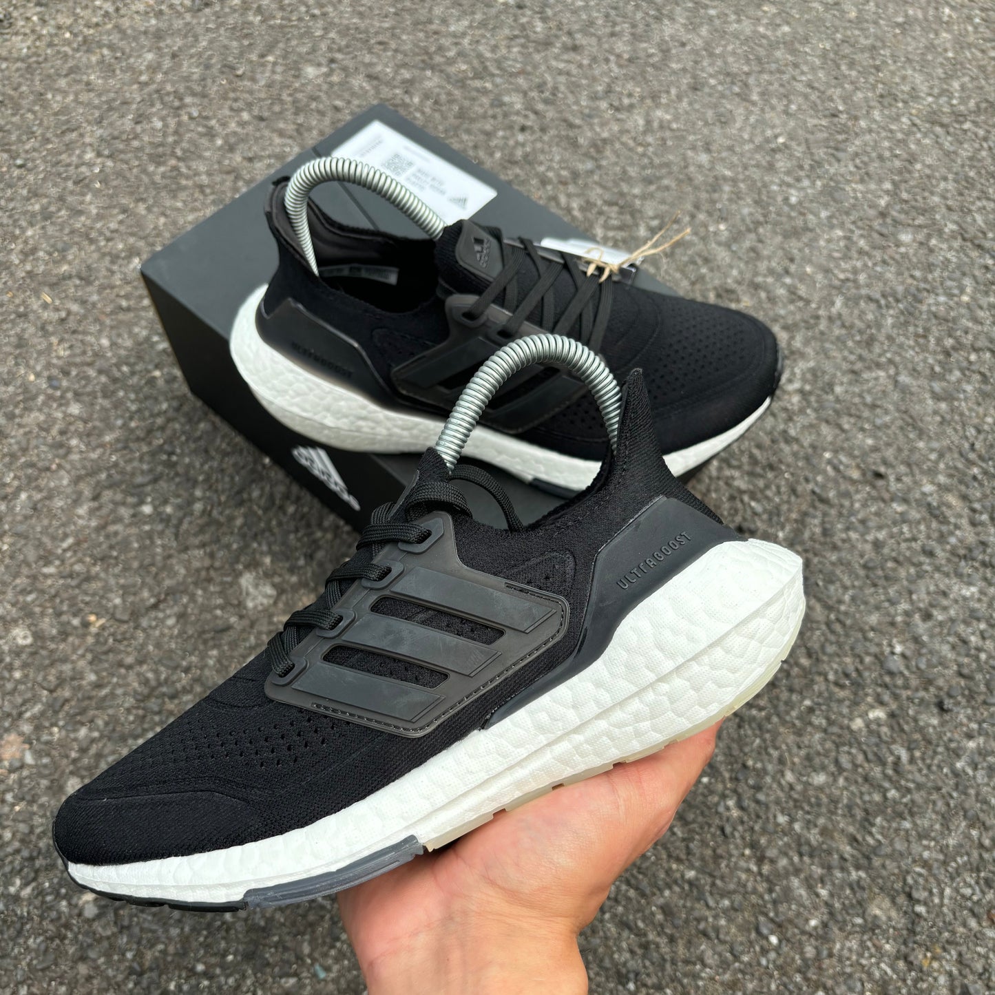 Adidas Ultra Boost 21 Shoes Black