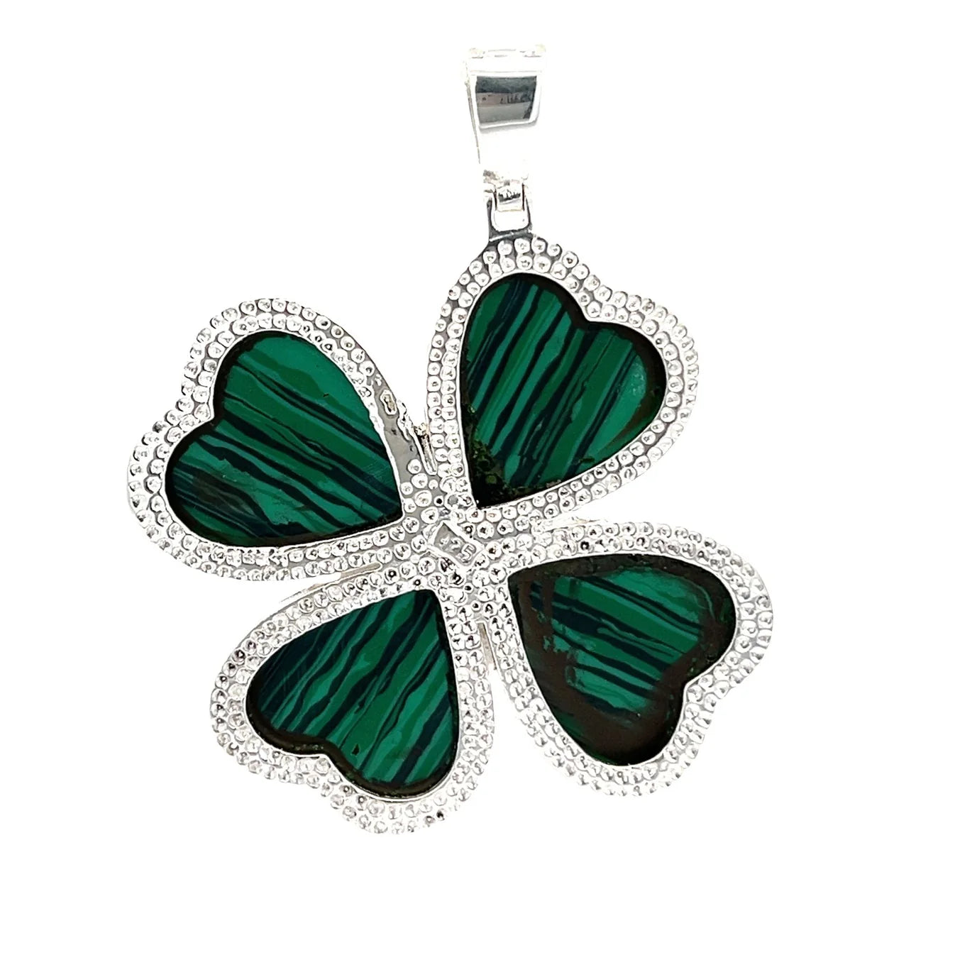 Sterling Silver Four-leaf Clover Pendant