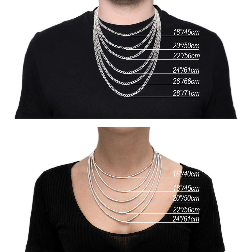 925 Sterling Silver Rope Chain