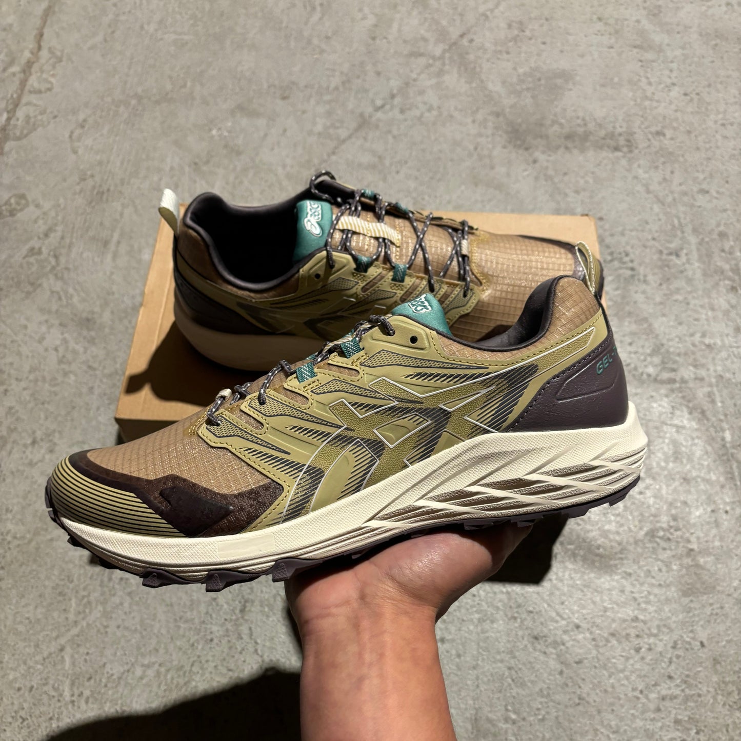 ASICS Gel-Trabuco Terra SPS Sand/Cream - My Luxe Brands
