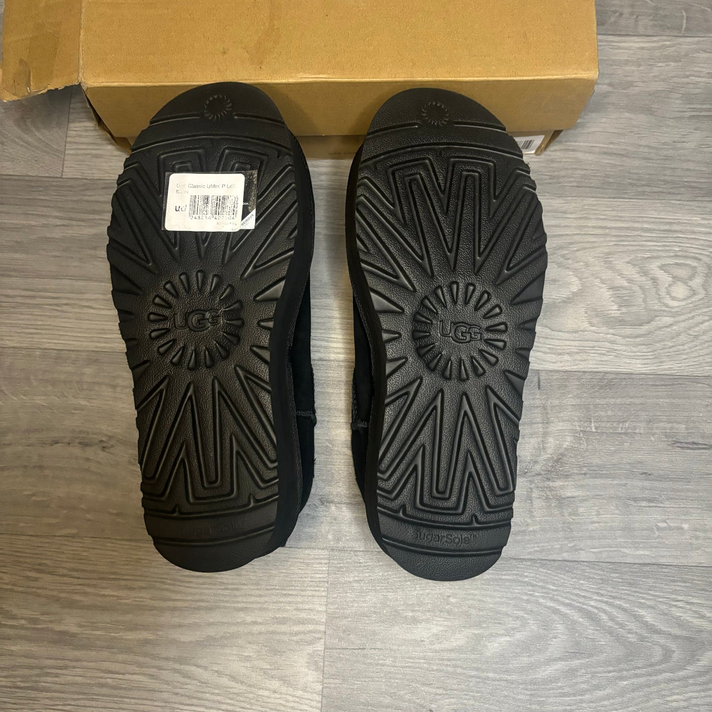 UGG Ultra Mini Platforms Black - Brand New Damaged box - My Luxe Brands