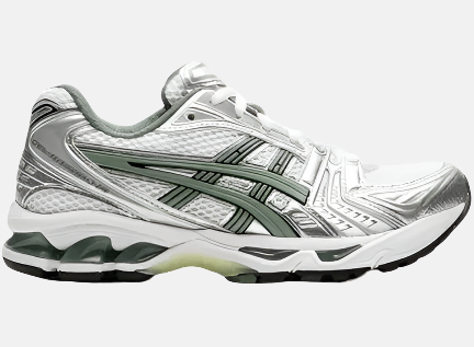 Asics Gel Kayano 14 White/Slate Grey - My Luxe Brands