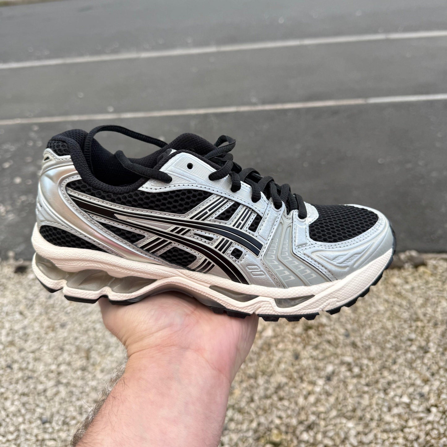 ASICS Gel-Kayano 14 Black/Seal Grey - My Luxe Brands
