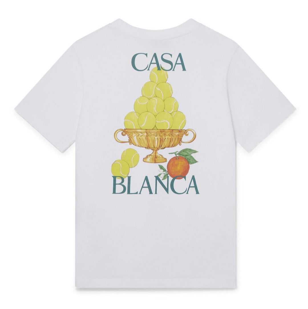 Casa Blanca Triomphe De Tennis T-shirt White
