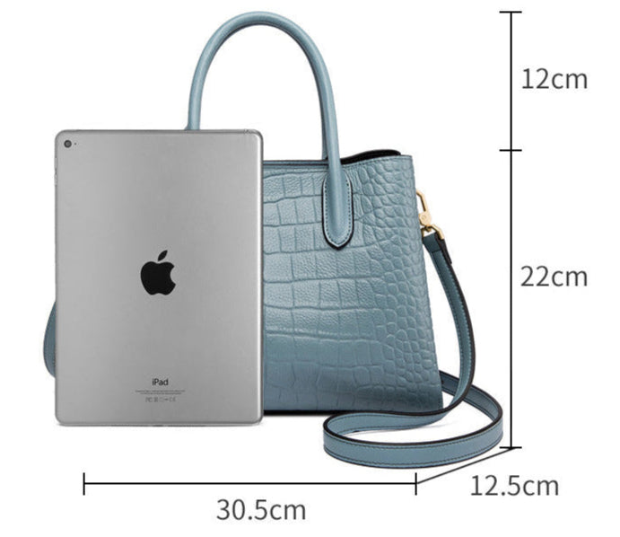 Luxe Design Real leather handbag for women