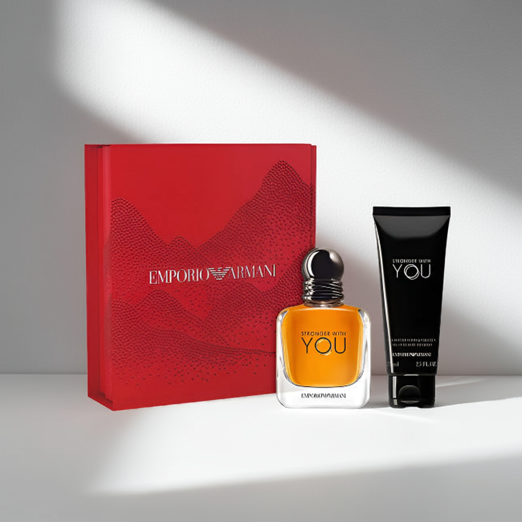 Giorgio Armani Emporio Armani Stronger With You Gift Set 50ml EDT + 75ml Shower Gel