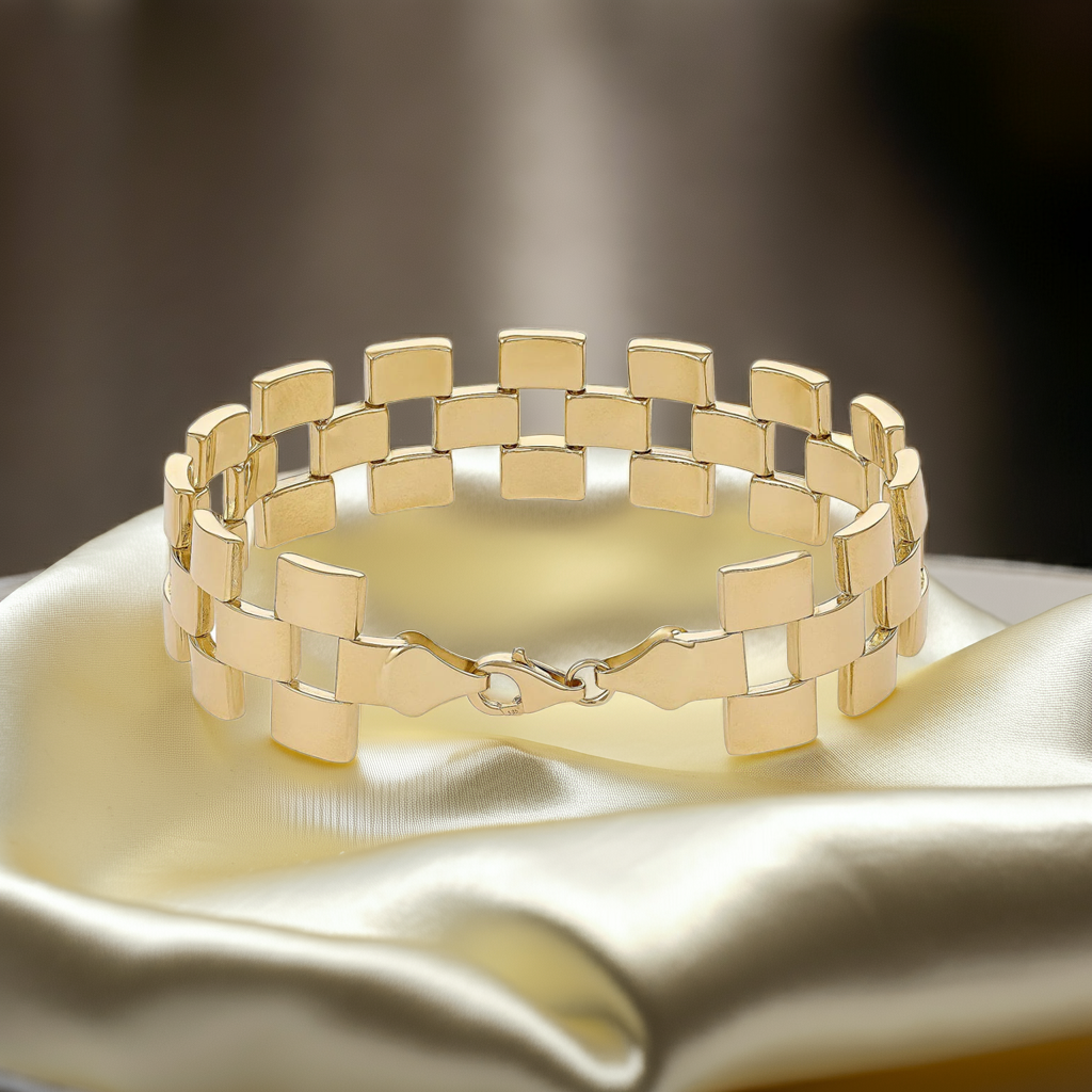 14ct Yellow Gold Fancy Bracelet