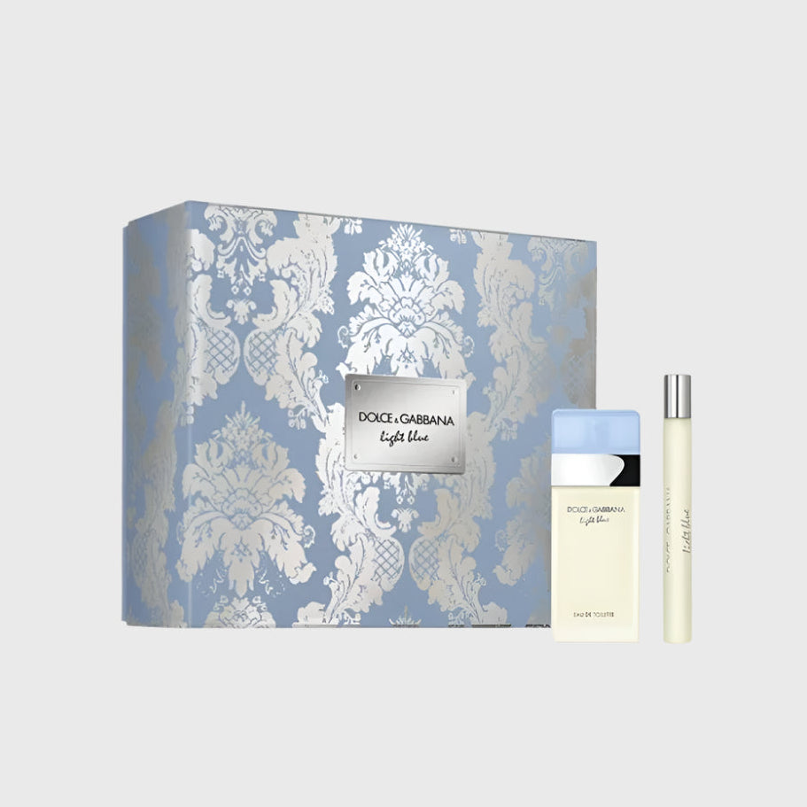 Dolce & Gabbana Light Blue Gift Set 25ml EDT Spray + 10ml EDT Spray