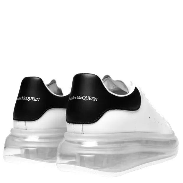 Alexander McQueen Oversized Clear Sneaker - White/Black - My Luxe Brands