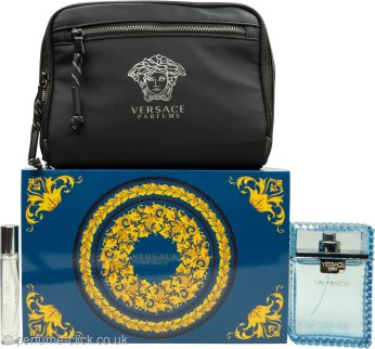 Versace Man Eau Fraiche Gift Set 100ml EDT + 10ml EDT + Bag