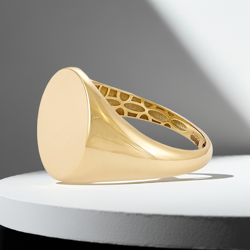 14ct Yellow Gold Signet Ring