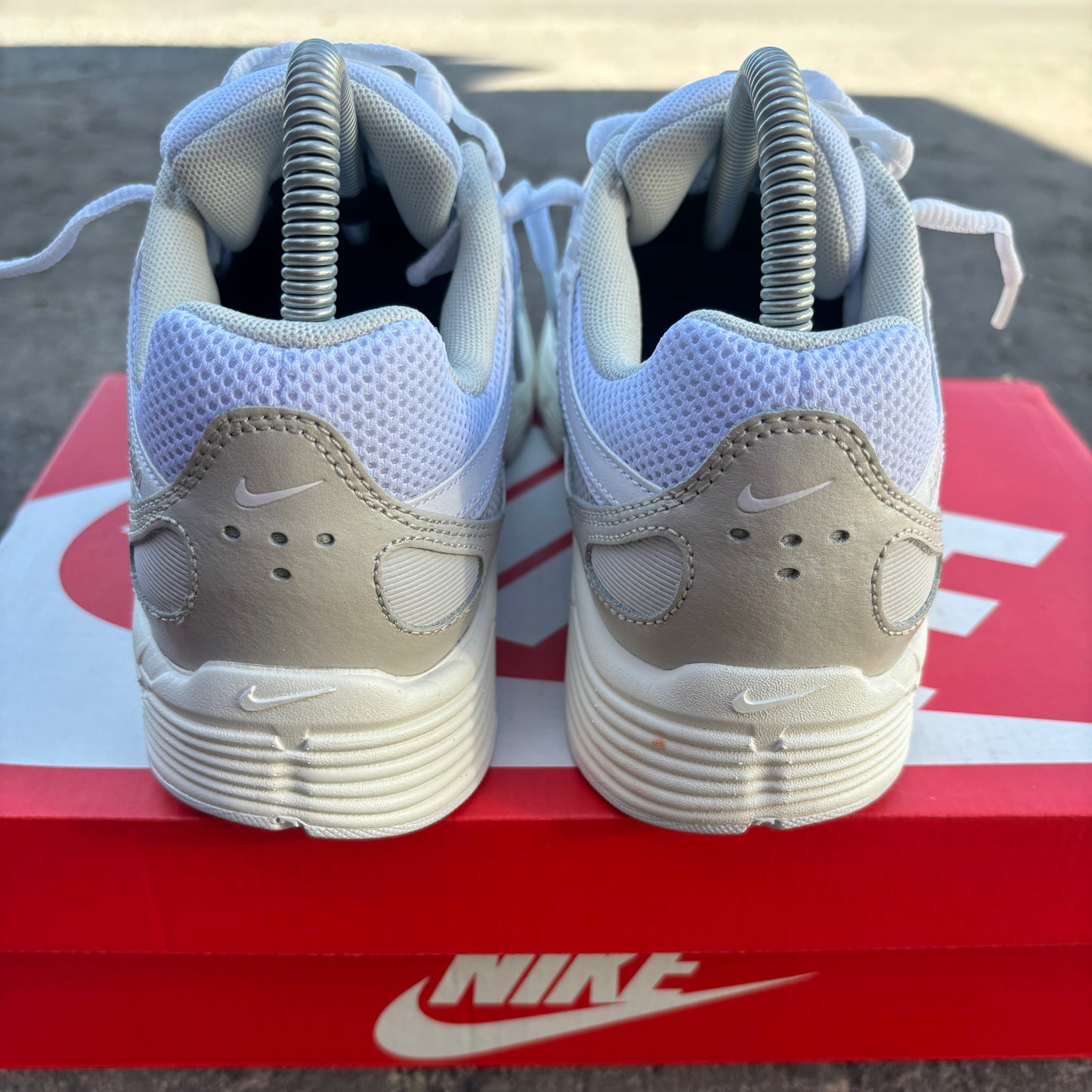 Nike P-6000 White Sail Vast Grey