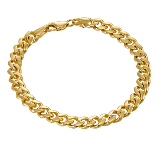 9ct Yellow Gold Curb Bracelet
