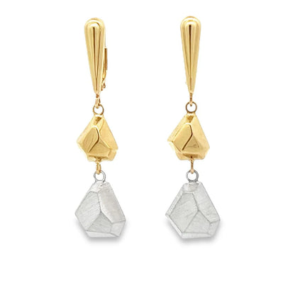 14ct Multi Colour Gold Earrings