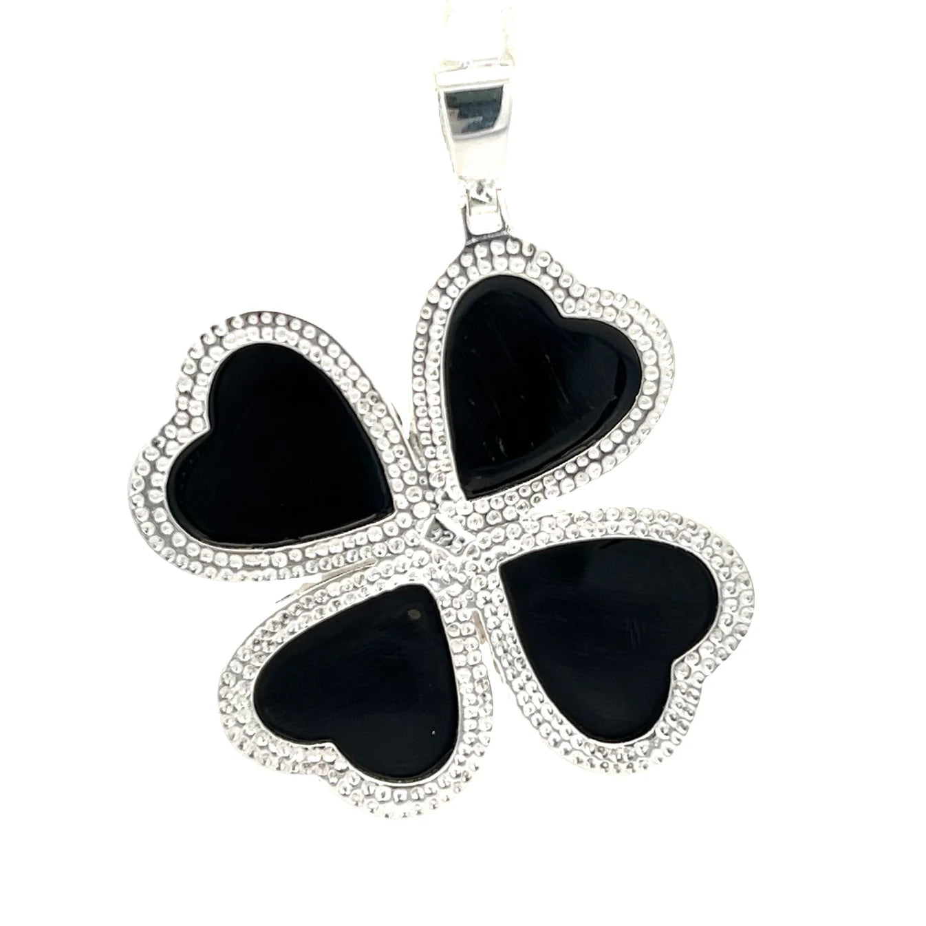 Sterling Silver Four-leaf Clover Pendant