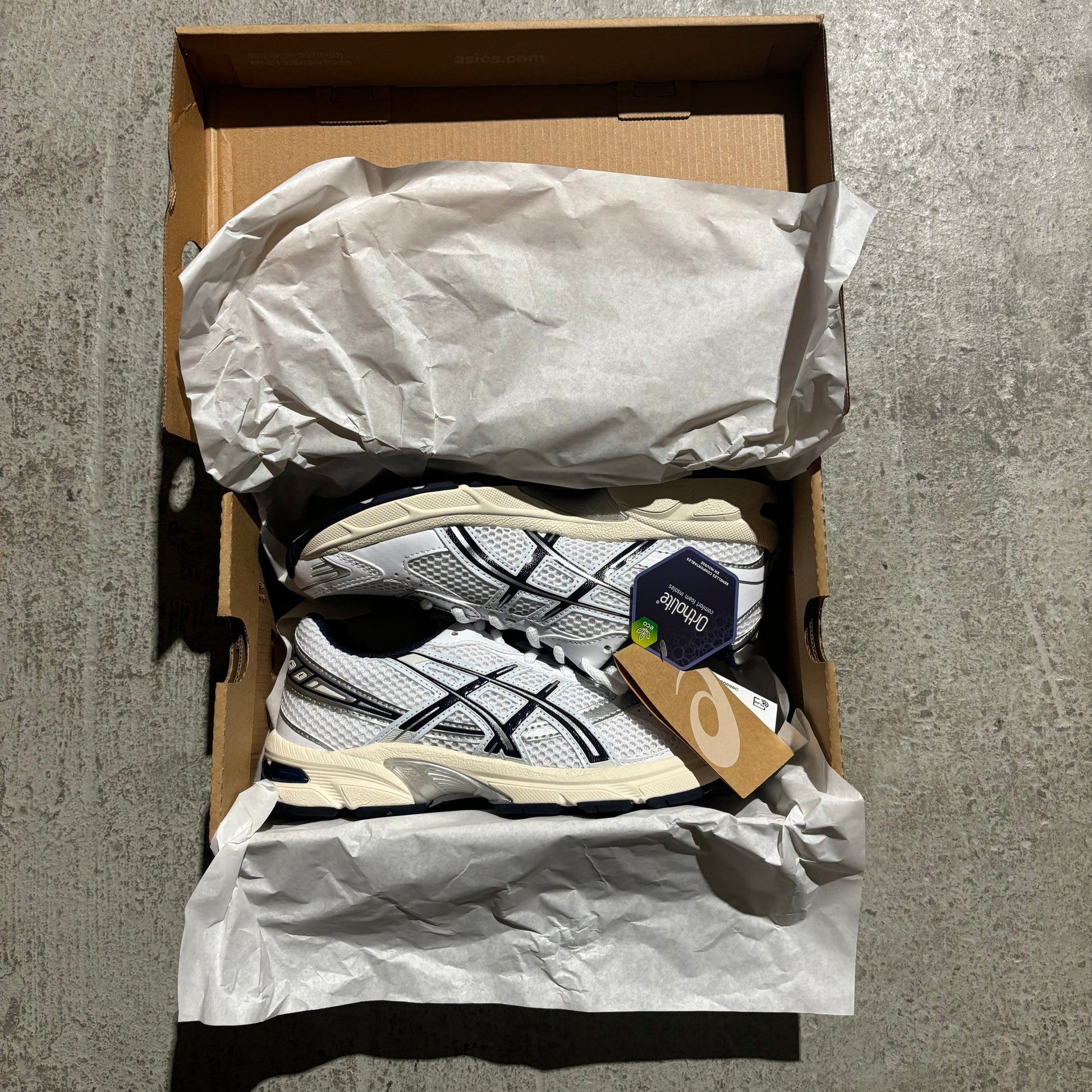ASICS Gel-1130 White/Midnight - My Luxe Brands