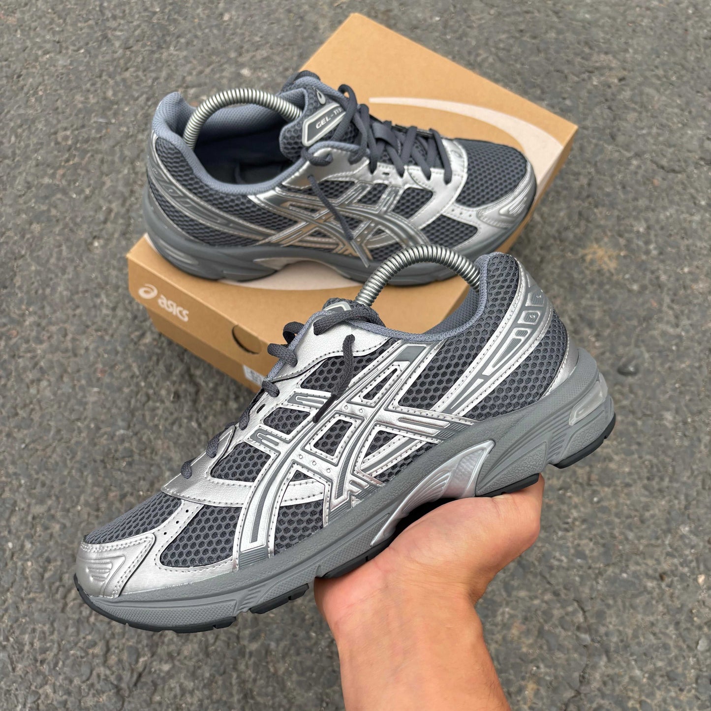 ASICS Gel-1130 Steel Grey Pure Silver