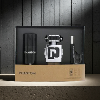 Paco Rabanne Phantom Gift Set 100ml EDT + 10ml EDT + 150ml Deodorant Spray
