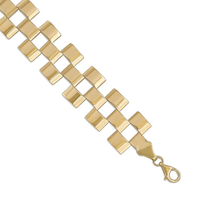 14ct Yellow Gold Fancy Bracelet
