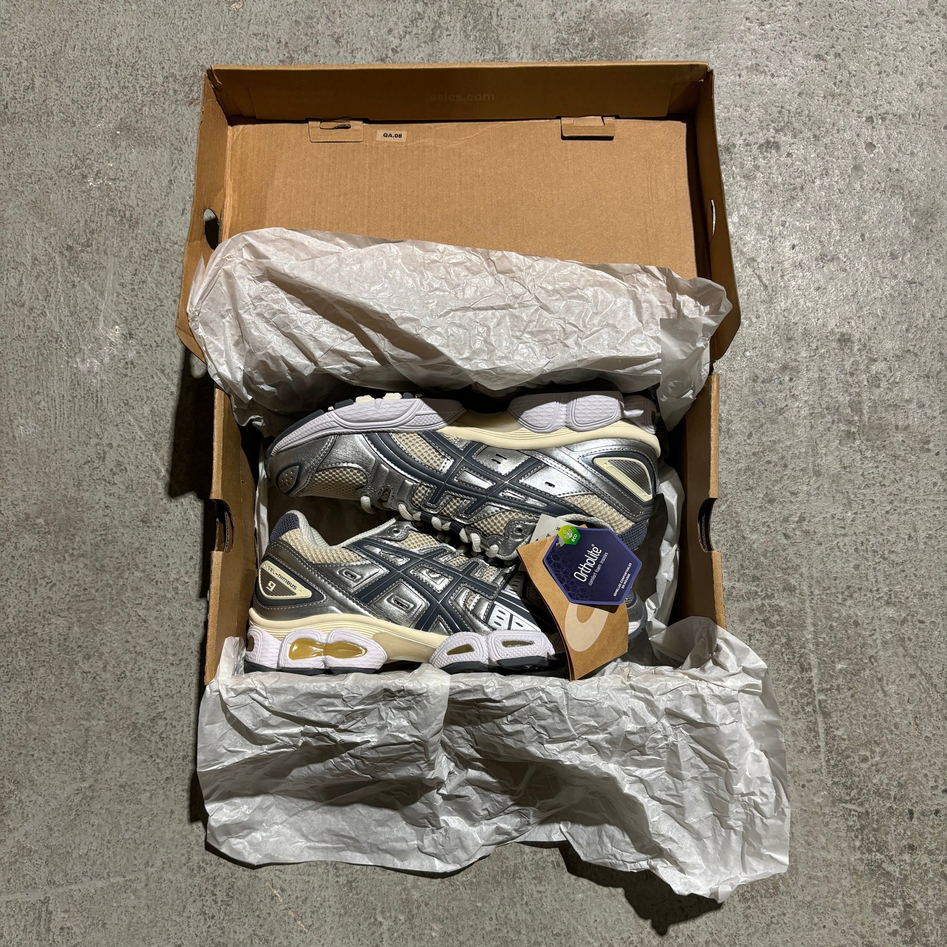 ASICS Gel-Nimbus 9 Pure Silver/Metropolis - My Luxe Brands