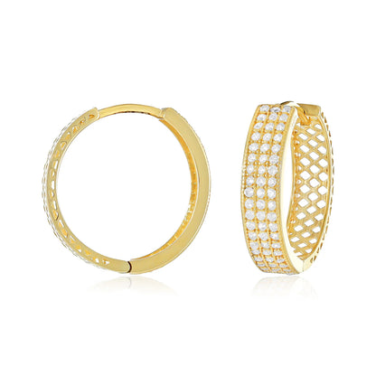 9ct Yellow Gold Huggies