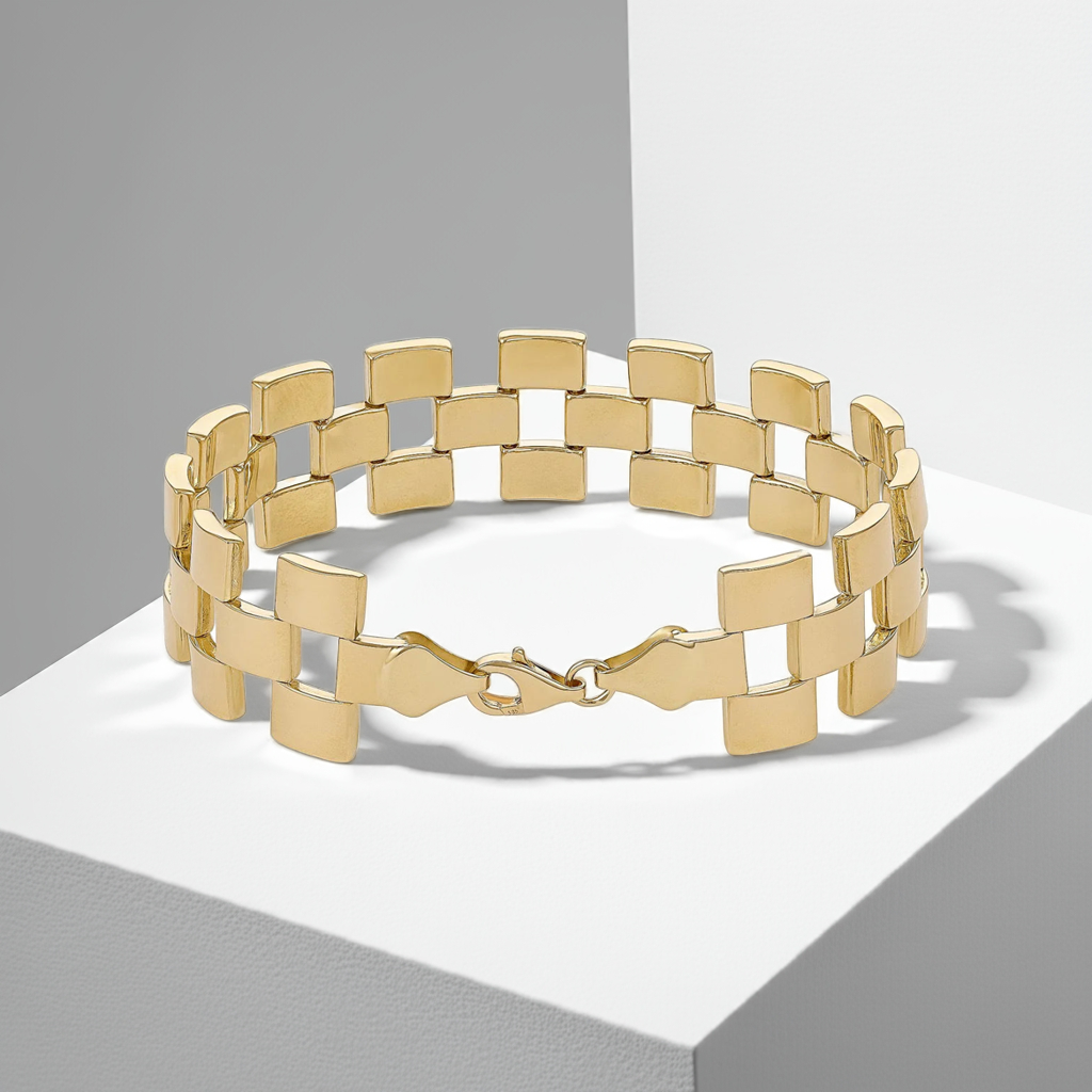 14ct Yellow Gold Fancy Bracelet