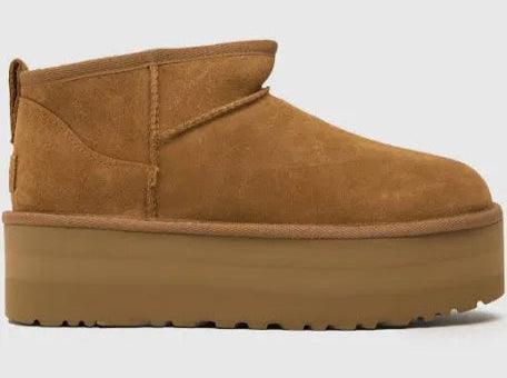 UGG Ultra Mini Platforms Tan - My Luxe Brands