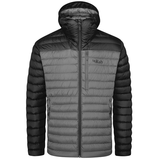 Rab Microlight Alpine Jacket Men's Down Black/Graphene - My Luxe Brands