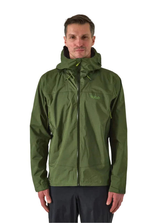 RAB Downpour plus 2.0 Jacket Bracken Mens - My Luxe Brands