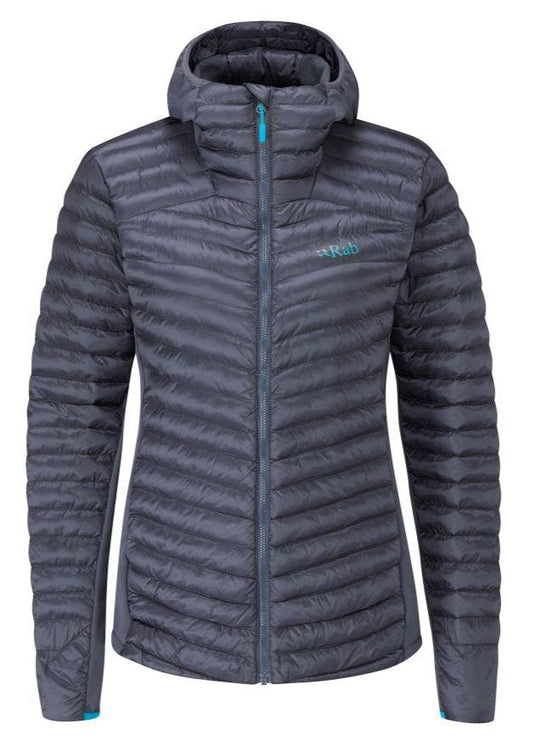 RAB Cirrus Flex 2.0 Hoody Womens Steel - My Luxe Brands