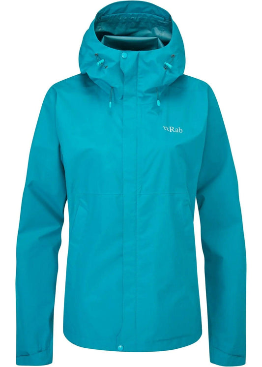 RAB Downpour Eco Jacket WOMENS Ultramarine - My Luxe Brands