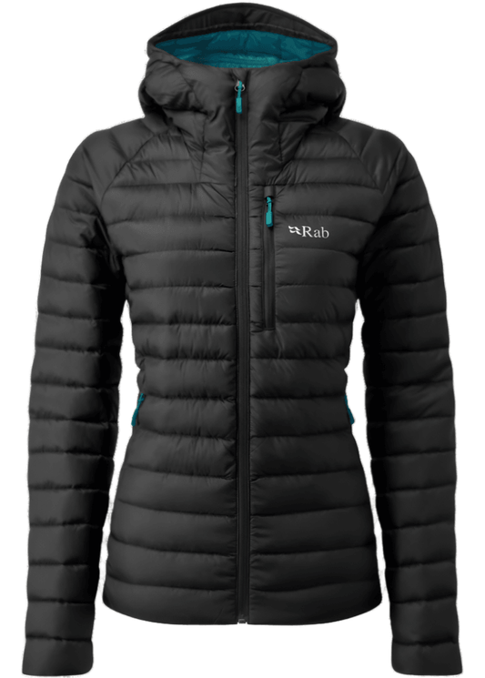 RAB Microlight Alpine Jacket WOMENS Black - My Luxe Brands