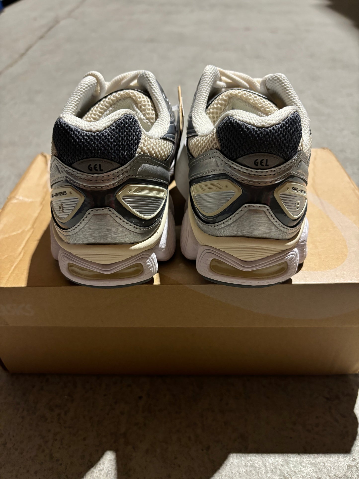 ASICS Gel-Nimbus 9 Pure Silver/Metropolis - My Luxe Brands