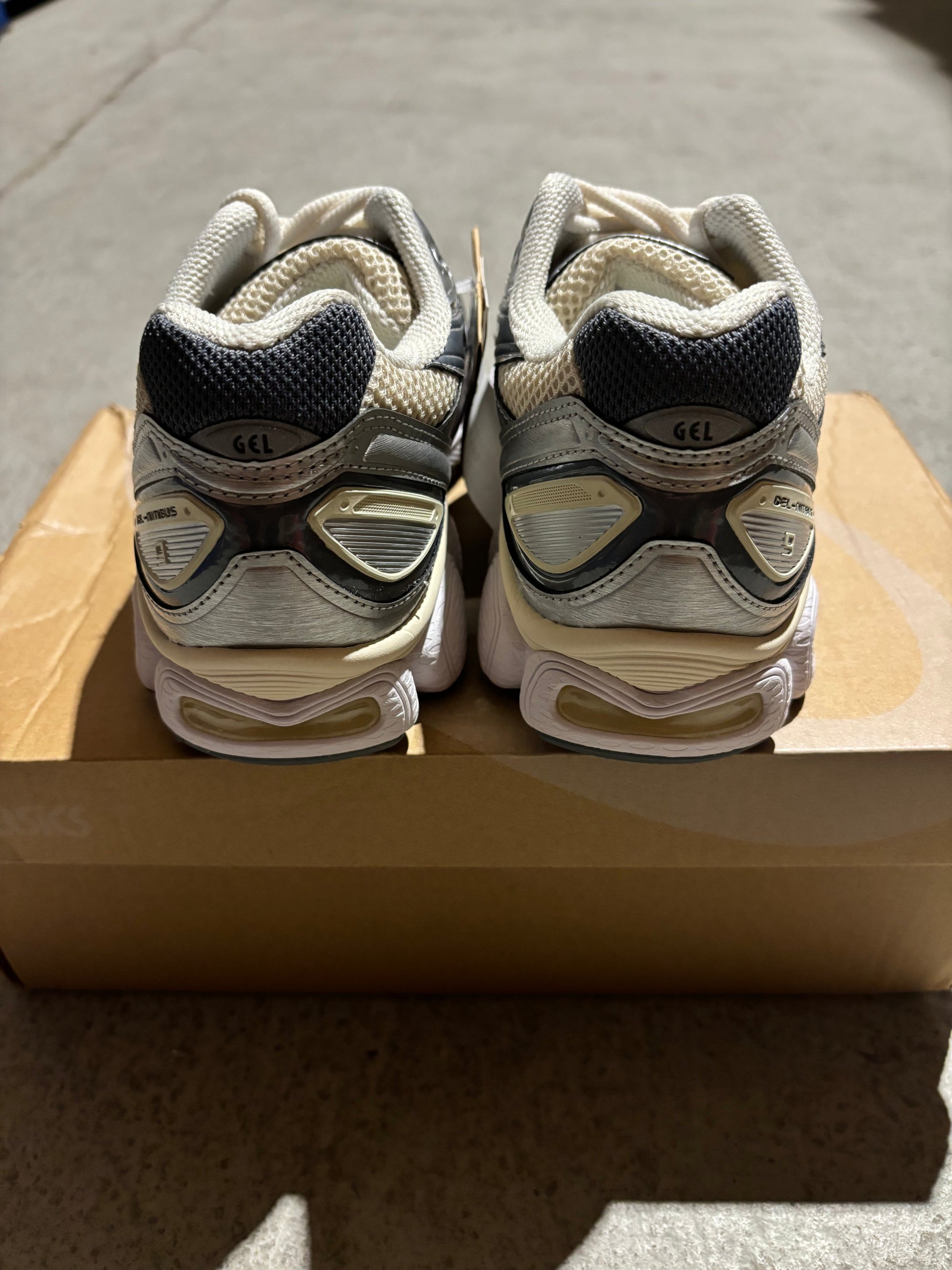 ASICS Gel-Nimbus 9 Pure Silver/Metropolis - My Luxe Brands
