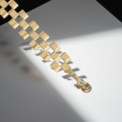 14ct Yellow Gold Fancy Bracelet