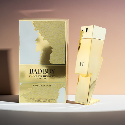 Carolina Herrera Bad Boy Gold Fantasy Eau de Toilette 100ml Spray