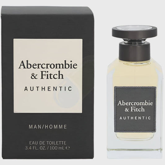 Abercrombie & Fitch Authentic Man Eau de Toilette 100ml Spray
