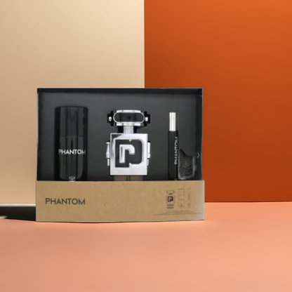 Paco Rabanne Phantom Gift Set 100ml EDT + 10ml EDT + 150ml Deodorant Spray