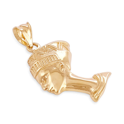 9ct Yellow Gold Nefertiti Pendant