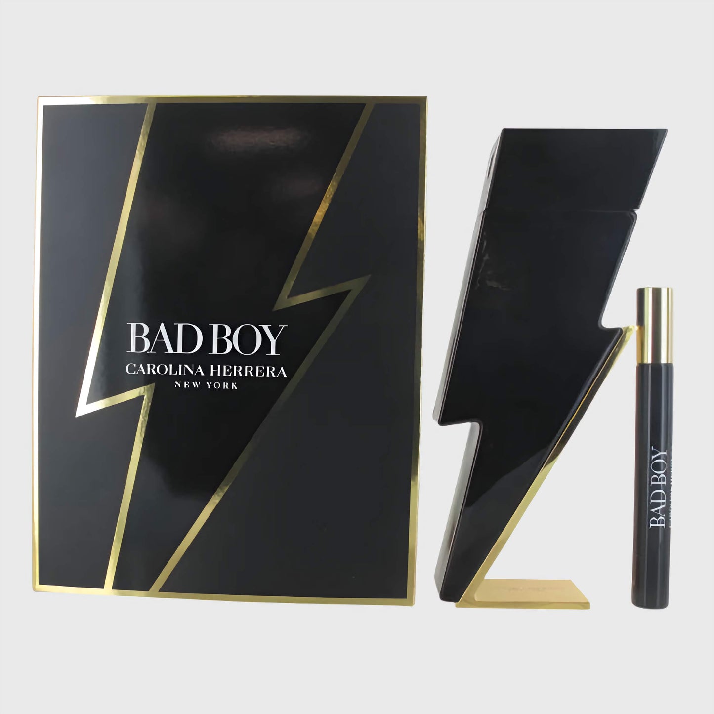 Carolina Herrera Bad Boy Gift Set 100ml EDT + 10ml EDT