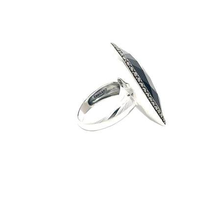 925 Silver Sterling Silver Black Onyx Ring